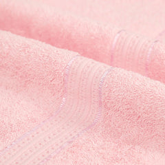 Enera Carnival Collection Powder Pink Color 4 Pcs Bath Towel - enera
