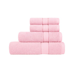 Enera Carnival Collection Powder Pink Color 4 Pcs Bath Towel - enera