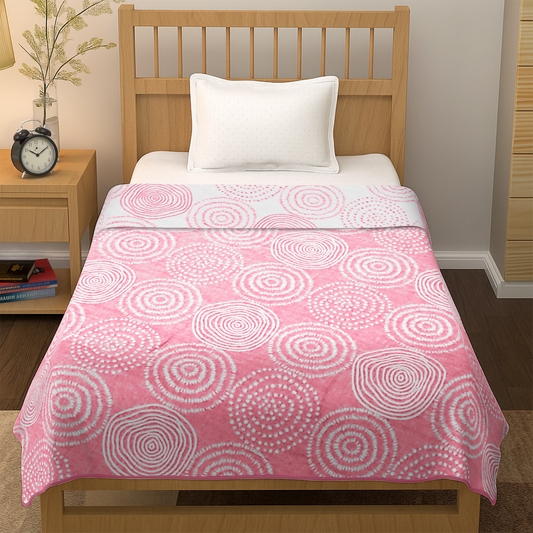 enera Printed Dohar 100% Pure Cotton, Summer Blanket for AC Rooms - Set of 2 - enera