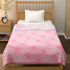 enera Printed Dohar 100% Pure Cotton, Summer Blanket for AC Rooms - Set of 2 - enera