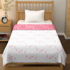 enera Printed Dohar 100% Pure Cotton, Summer Blanket for AC Rooms - Set of 2 - enera
