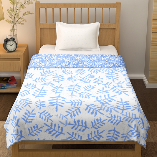 enera Printed Dohar 100% Pure Cotton, Summer Blanket for AC Rooms