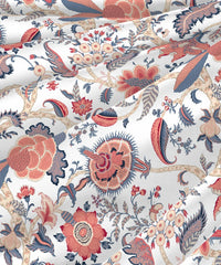 Enera Classic Collection Fiona Peach Color King Size Bedsheet Set - enera
