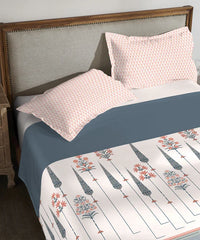 Enera Classic Collection Savanna Color King Size Bedsheet Set - enera