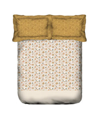 Enera Classic Collection Bagru Color King Size Bedsheet Set - enera