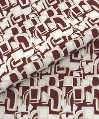 Enera Everyday Collection Red Color King Size Bedsheet Set - enera