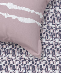 Enera Everyday Collection Marley Lavender Color King Size Bedsheet Set - enera