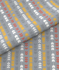 Enera Everyday Collection Grey Color King Size Bedsheet Set - enera