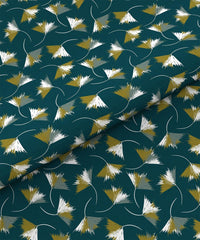 Enera Everyday Collection Green Color King Size Bedsheet Set - enera