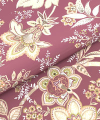 Enera Home Essential Collection Elaila Mauve Color King Size Bedsheet Set - enera