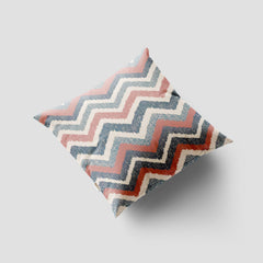 Marc Chevron Pattern Mute Teal 16x16 Cushion Cover