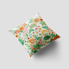 Marc Foral Tapestry Soft Green 16x16 Cushion Cover