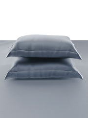 Sansar Bask 100% Cotton King Size Bedsheet Set with 2 Pillow Covers – Denim