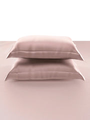 Sansar Bask 100% Cotton King Size Bedsheet Set with 2 Pillow Covers – Orchid