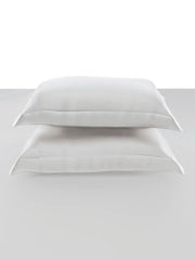 Sansar Bask 100% Cotton King Size Bedsheet Set with 2 Pillow Covers – Silver