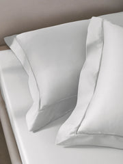 Sansar Bask 100% Cotton King Size Bedsheet Set with 2 Pillow Covers – Silver
