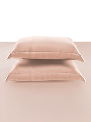 Sansar Bask 100% Cotton King Size Bedsheet Set with 2 Pillow Covers – Rose