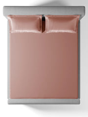 Sansar Bask 100% Cotton King Size Bedsheet Set with 2 Pillow Covers – Withered Rose