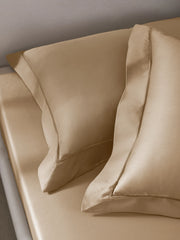 Sansar Bask 100% Cotton King Size Bedsheet Set with 2 Pillow Covers – Coffee
