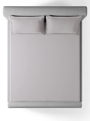 Sansar Devon 100% Cotton King Size Bedsheet Set with 2 Pillow Covers – Quiet Grey