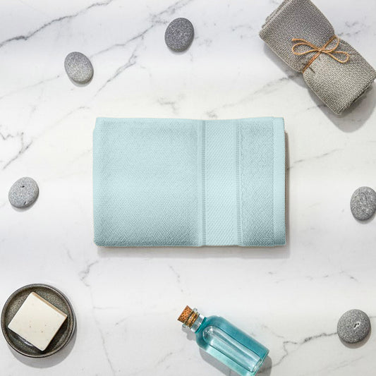 Elora Bath Towel 100% Cotton Winter Blue 70x150 cm, Soft & Ultra Absorbent