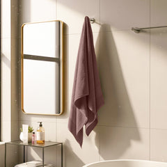 Zenva Bath Towel Bamboo Walnut Brown 70x150 cm, Soft & Ultra Absorbent