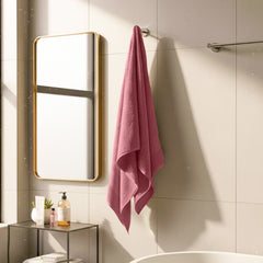 Zenva Bath Towel Bamboo Desert Rose 70x150 cm, Soft & Ultra Absorbent