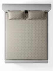 Jacquard Theo Moonsruck 100% Cotton King Size Bedsheet Set with 2 Pillow Covers