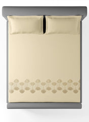 Charm Rainbow Trail Celadon 100% Cotton King Size Bedsheet Set with 2 Pillow Covers
