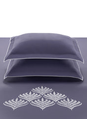 Charm Canopy Eclipse 100% Cotton King Size Bedsheet Set with 2 Pillow Covers