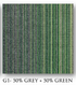 Hego New Sky Green Color Nylon Carpet Tile - Fresh & Durable Flooring Solution | Enera