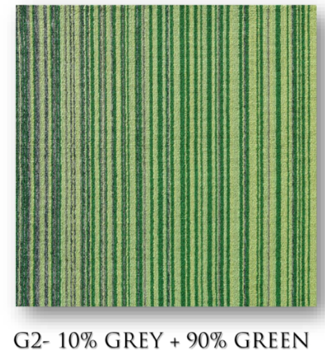 Hego New Sky Green Color Nylon Carpet Tile - Fresh & Durable Flooring Solution | Enera