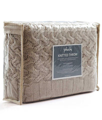 Pluchi 100% Cotton Throw Blanket | All Season Sofa & Bed Blanket
