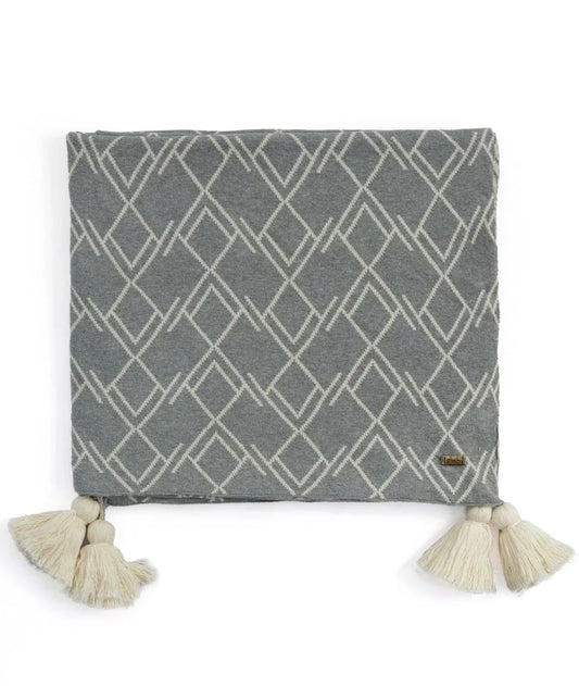 Pluchi 100% Cotton Throw Blanket | All Season Sofa & Bed Blanket