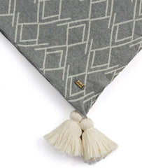 Pluchi 100% Cotton Throw Blanket | All Season Sofa & Bed Blanket