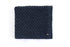 Pluchi Popcorn - Navy with Silver Metallic Yarn 100% Cotton Knitted All Season AC Throw Blanket - Agarwal Bedding and Furnishing