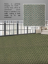 Hego Roll Aroma Green Colour Commercial Carpet - Vibrant & Durable Flooring | Enera