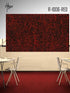 Hego Rush Wall to Wall Carpet | Red | Bold & Durable Flooring | Enera