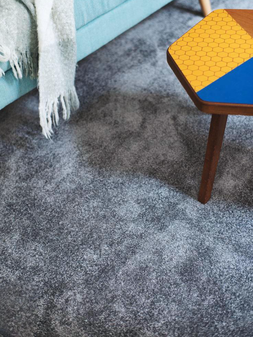 Hego Silky Wall To Wall Carpet | Lead Grey | Ultra-Soft Pile Carpet | Enera