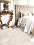 Hego Silky Wall To Wall Carpet | Cream | Ultra-Soft Pile Carpet | Enera