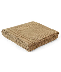 Pluchi 100% Cotton Throw Blanket | All Season Sofa & Bed Blanket