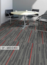 Hego Spark Wall to Wall Carpet | Red | Bold & Durable Flooring | Enera