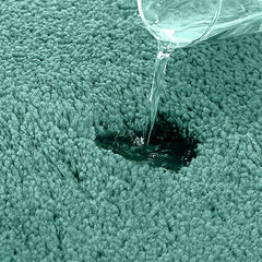 Enera Stella Microfibre Bath Mat 1960 GSM Non-Slip Aqua 50x80cm