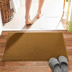 Enera Stella Microfibre Bath Mat 1690 GSM Non-Slip Canyon Brown 33x48cm