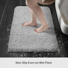 Enera Stone Microfibre Bathmat Runner 2980 GSM Anti-Skid Rug 60x152 cm