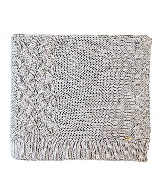 Pluchi 100% Cotton Throw Blanket | All Season Sofa & Bed Blanket