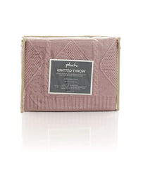 Pluchi 100% Cotton Throw Blanket | All Season Sofa & Bed Blanket