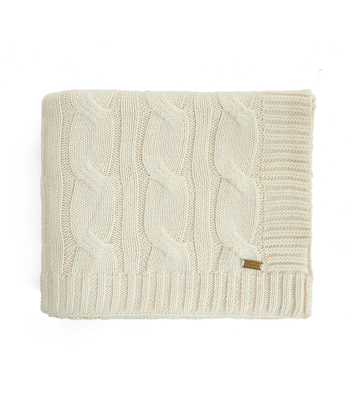 Pluchi 100% Cotton Throw Blanket | All Season Sofa & Bed Blanket