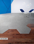 Hego Hexagon Grey Colour Carpet Tile - Modern & Versatile Flooring Solution | Enera