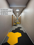 Hego Hexagon Black Colour Carpet Tile - Innovative & Stylish Flooring Solution | Enera